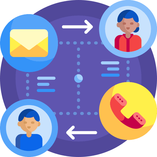 Client communication icon