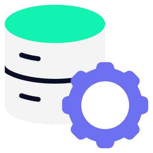 Data warehousing icon
